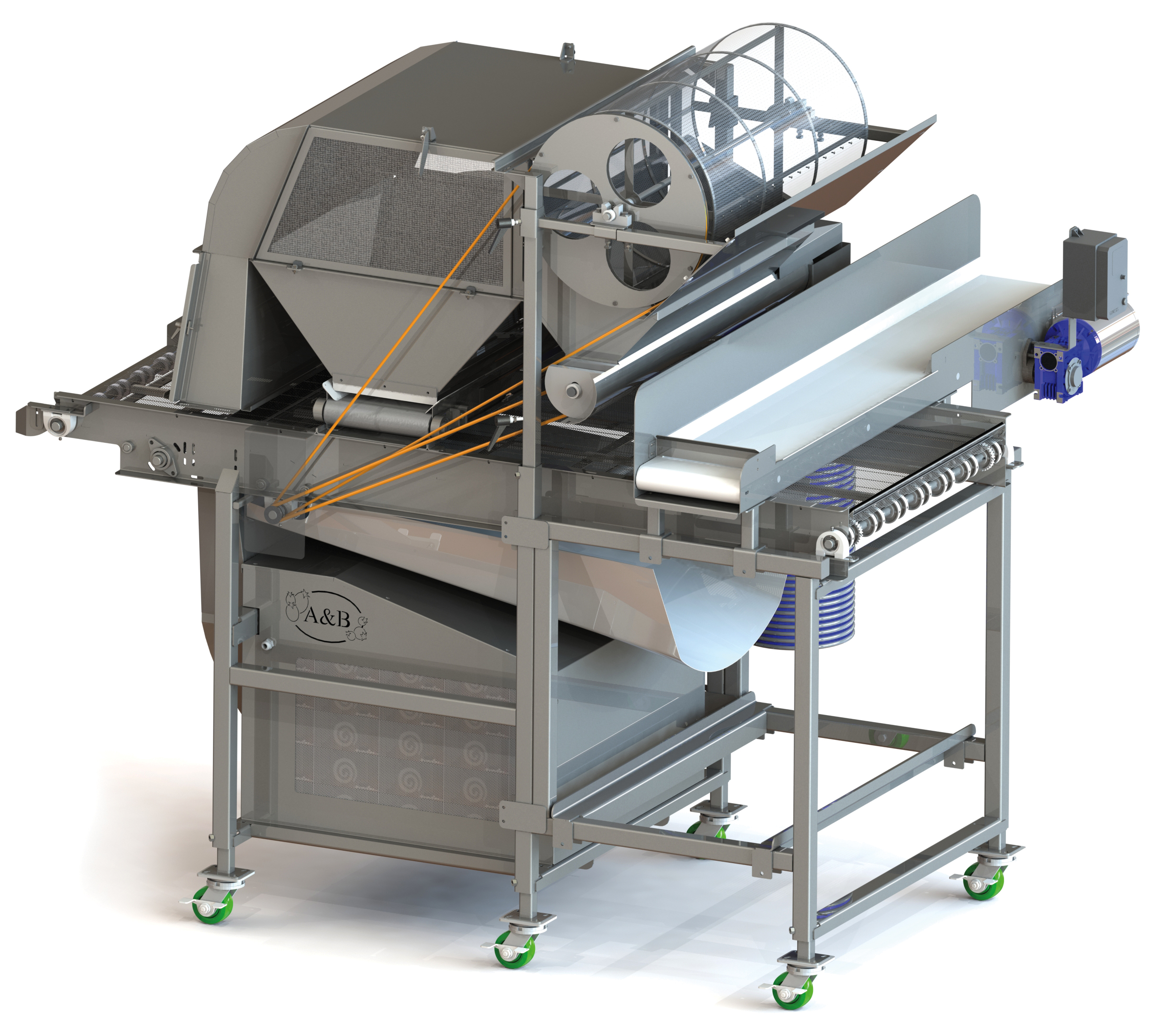 A&B Packing Equipment Rotary Blower Cleaners