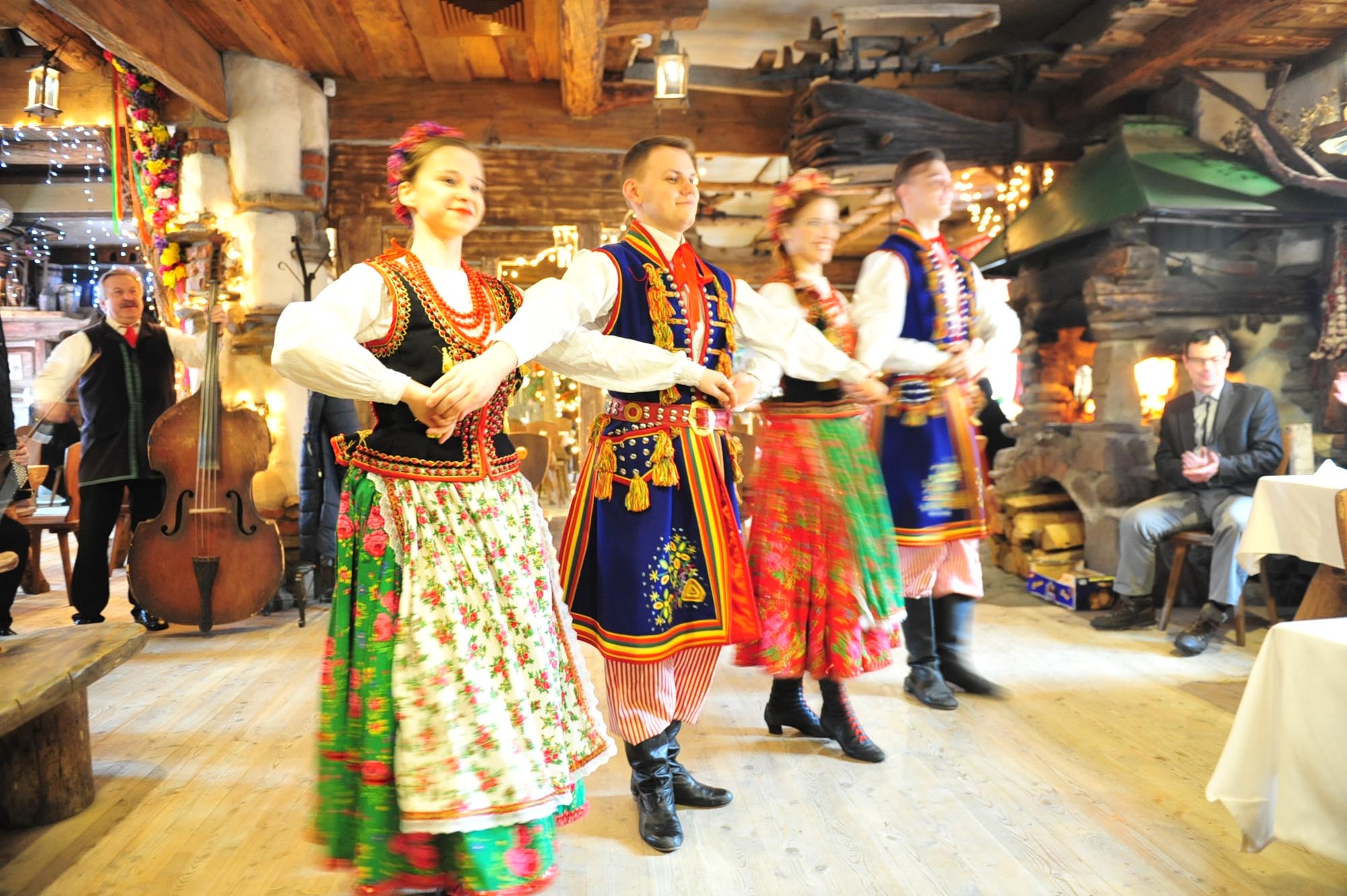 Mazovian folklore show in Warsaw AB Poland Travel