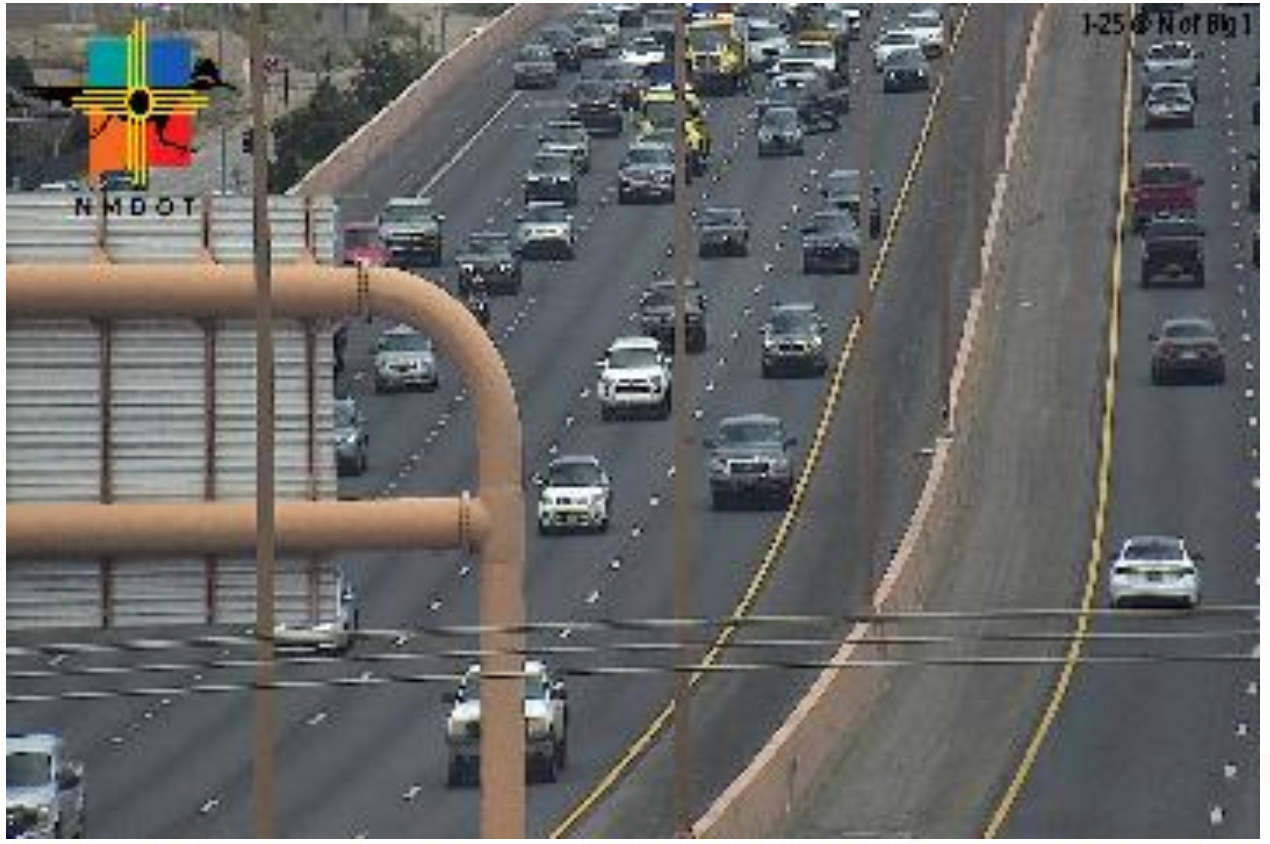 Traffic Alert Two Crashes on I25 SB, Multiple Vehicles Involved ABQ RAW