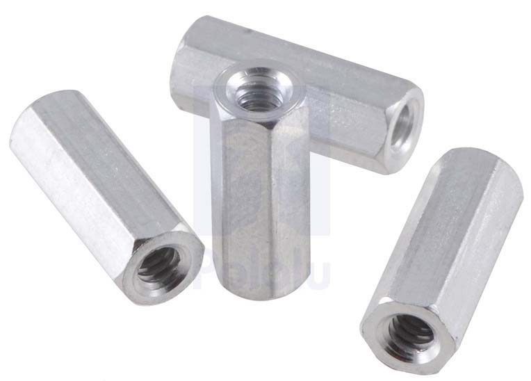 Hardware Standoffs Standoffs Aluminum F/F 2091P Aluminum Standoff 1/2" Length, 440