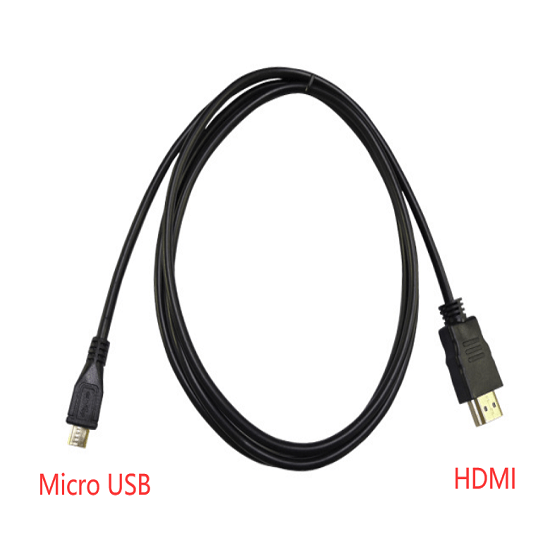Micro USB to HDMI Cable 1.5 Meters