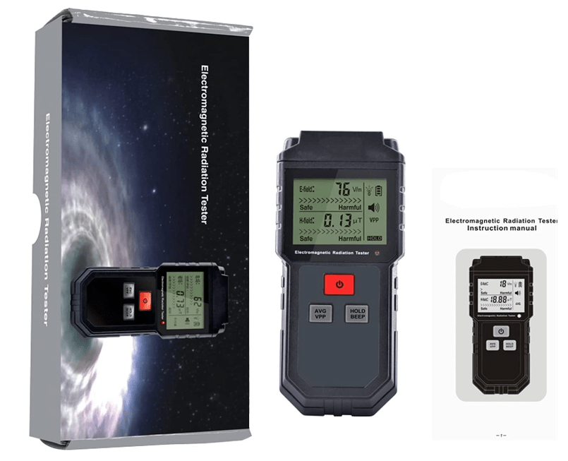 TESTET825 Portable Digital LCD Electric Field EMF Meter Dosimeter
