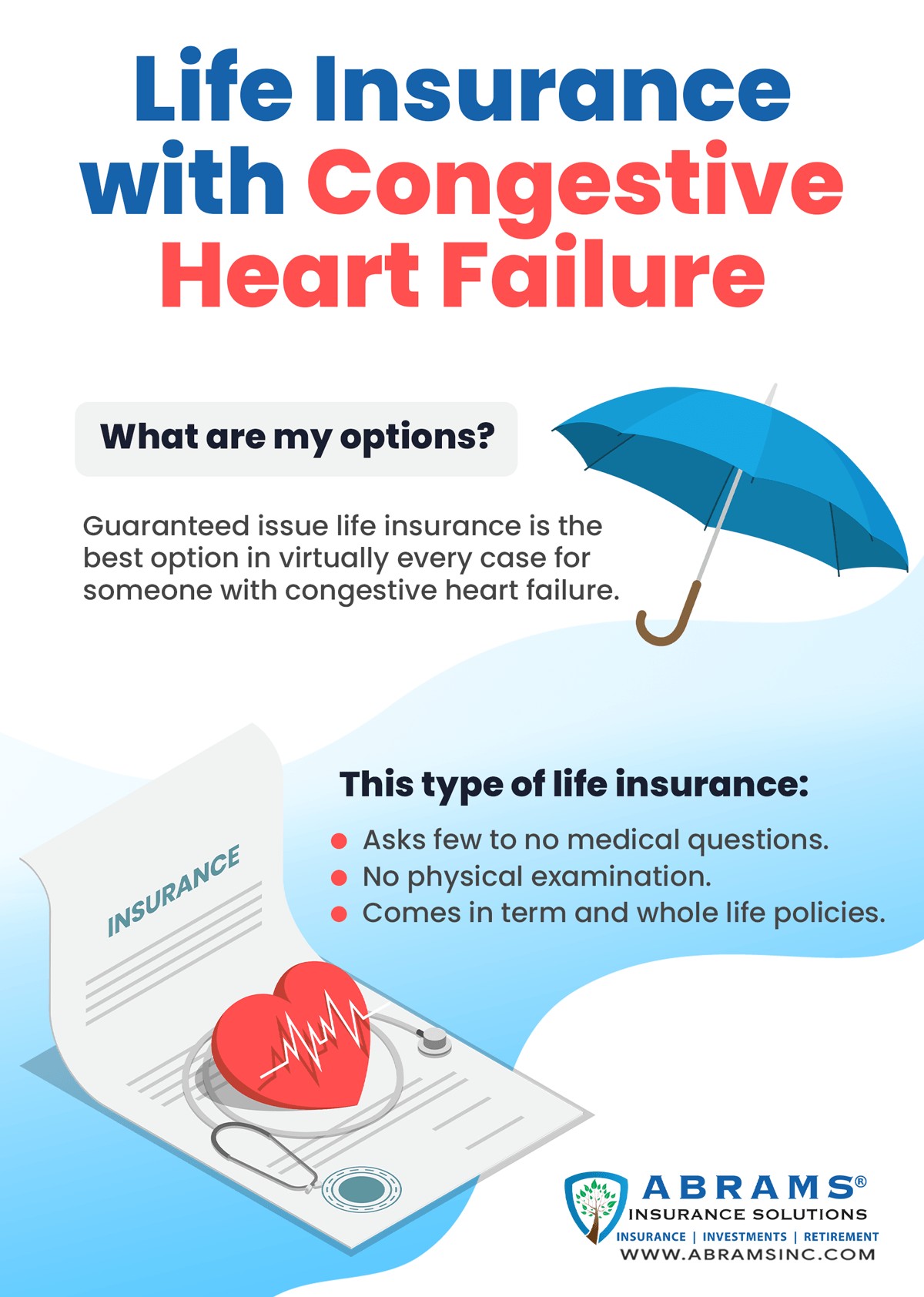 Get Life Insurance with Congestive Heart Failure