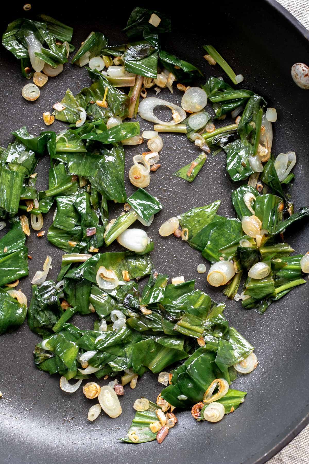 Warm Ramp Potato Salad Abra's Kitchen