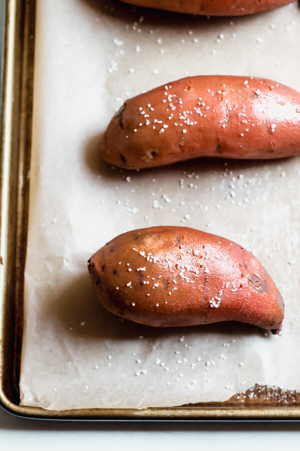 Simple Baked Sweet Potato How to Bake A Sweet Potato Abra's Kitchen