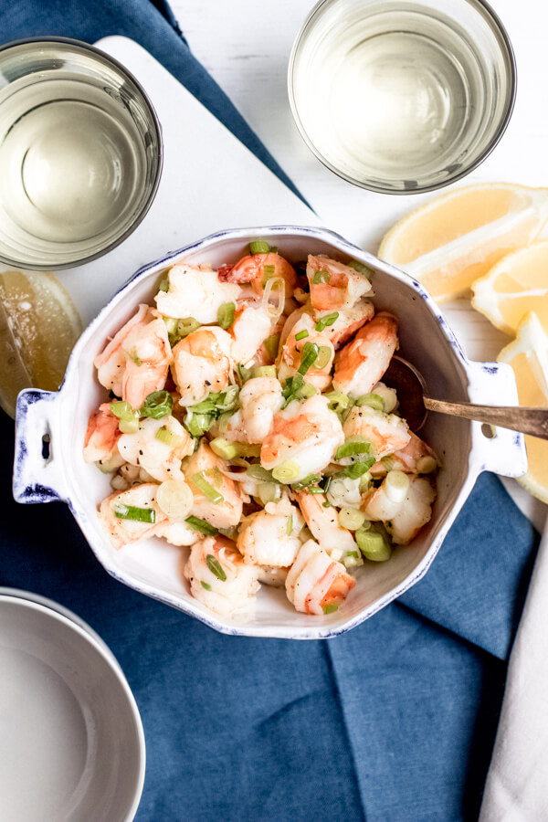 Simple Italian Olive Oil Shrimp Salad Abra's Kitchen