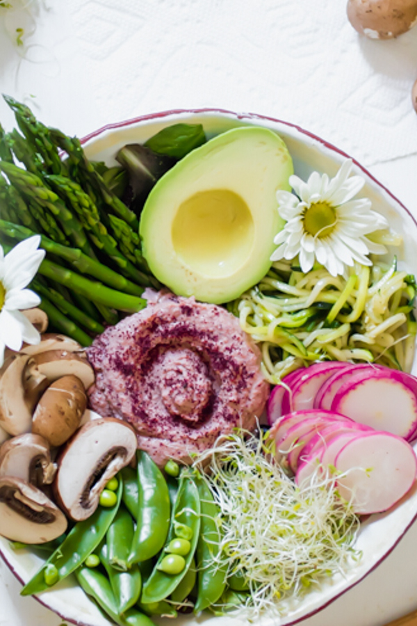 Easy Beet Sumac Hummus Abra's Kitchen