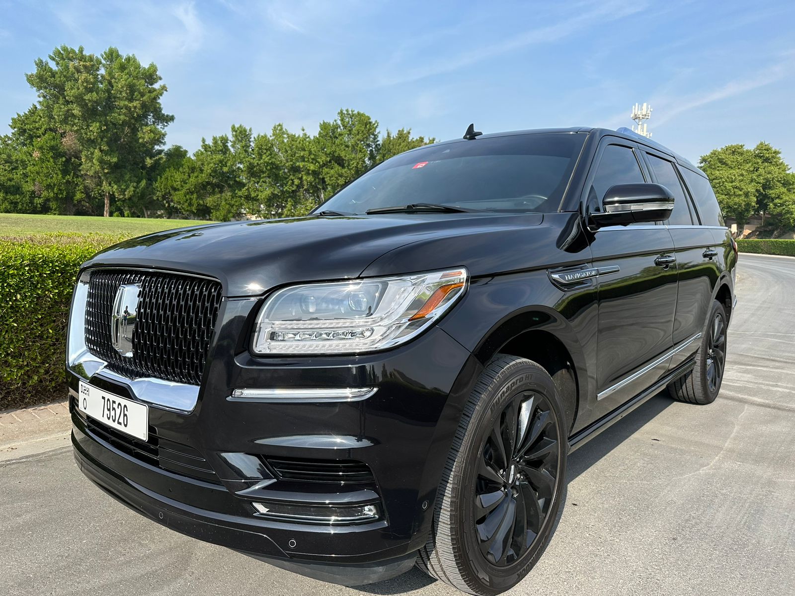 Rent Lincoln Navigator (2021) in Dubai Luxury SUV from 1190 AED