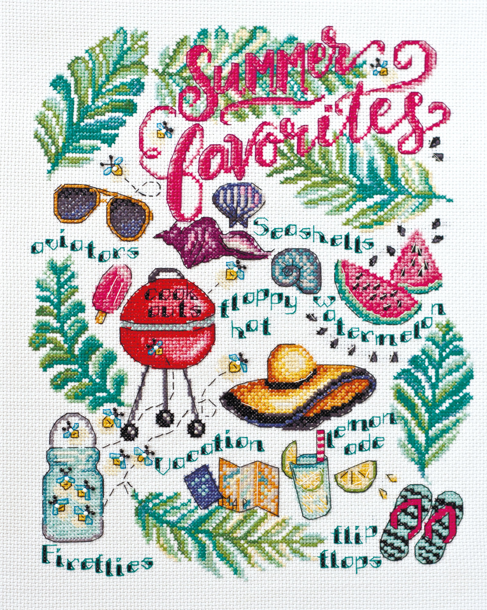 Crossstitch kits Summer delight, AH042 by Abris Art buy online