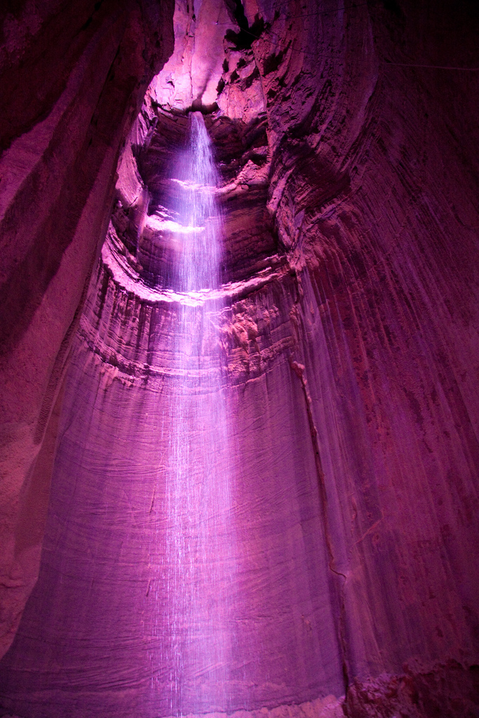 Spectacular Ruby Falls in Chattanooga