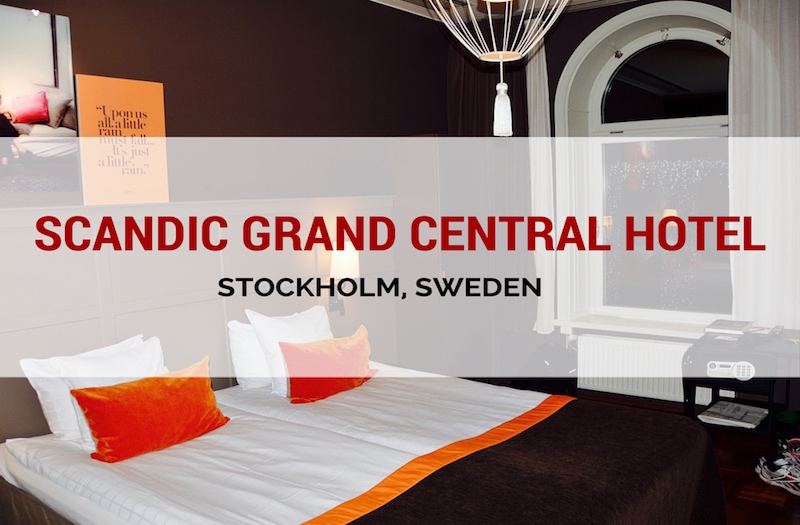 A Review of the Scandic Grand Central Hotel in Stockholm
