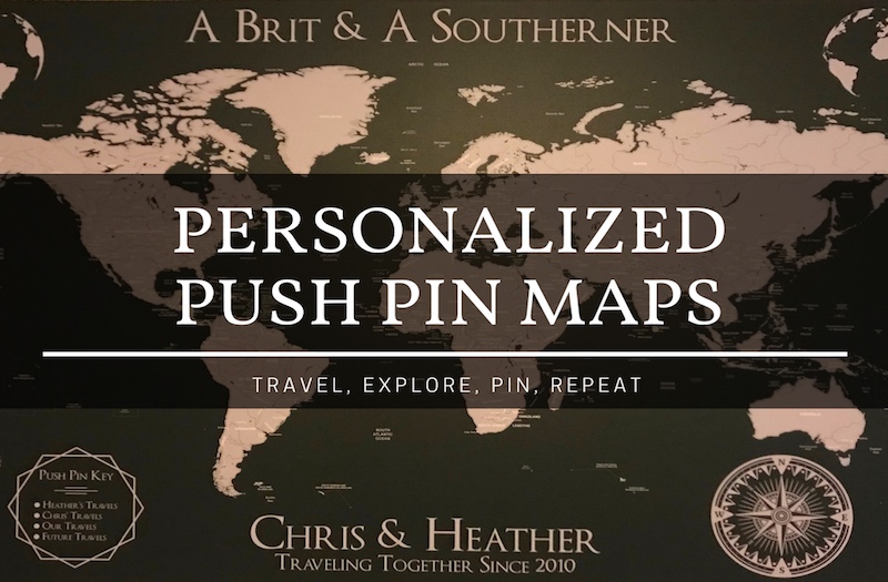 Why Are Push Pin Maps the Best Way to Track Your Travels?