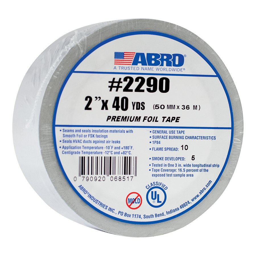 UL Classified Aluminum Foil Tape ABRO