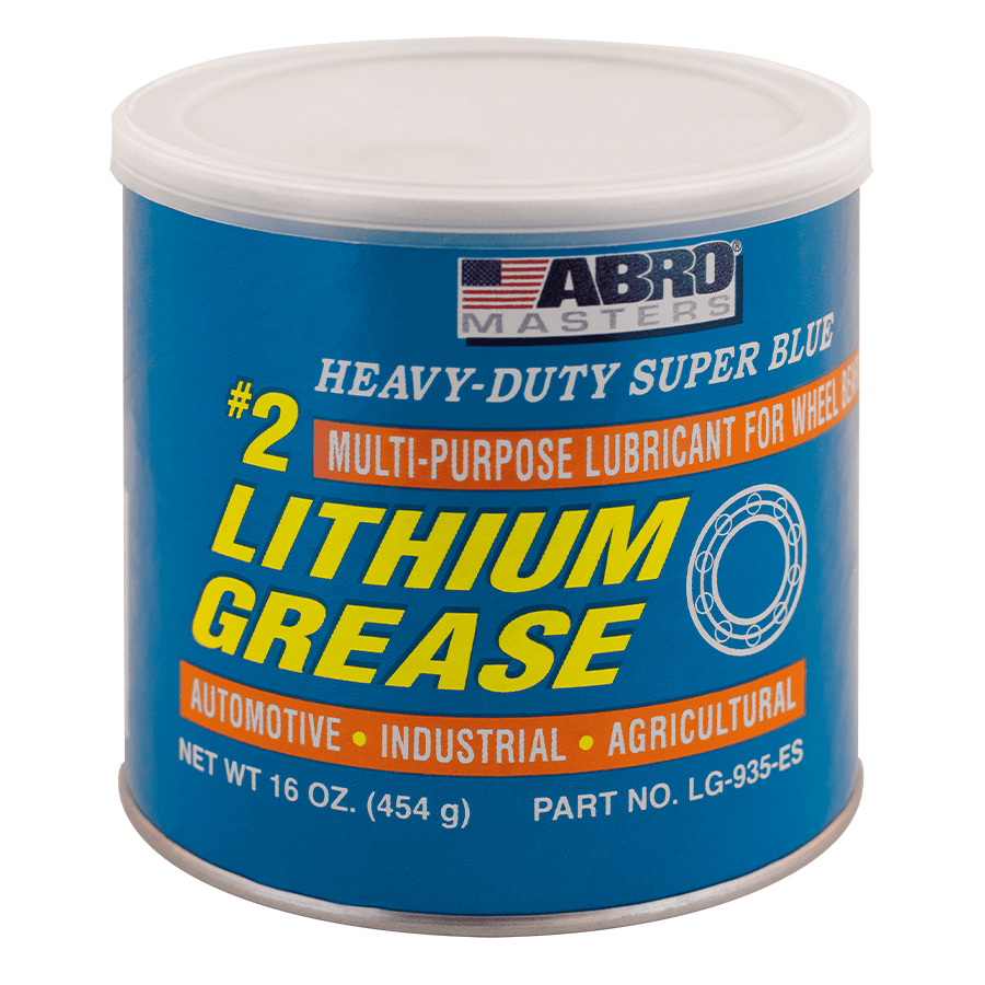 2 Super Blue Lithium Grease ABRO