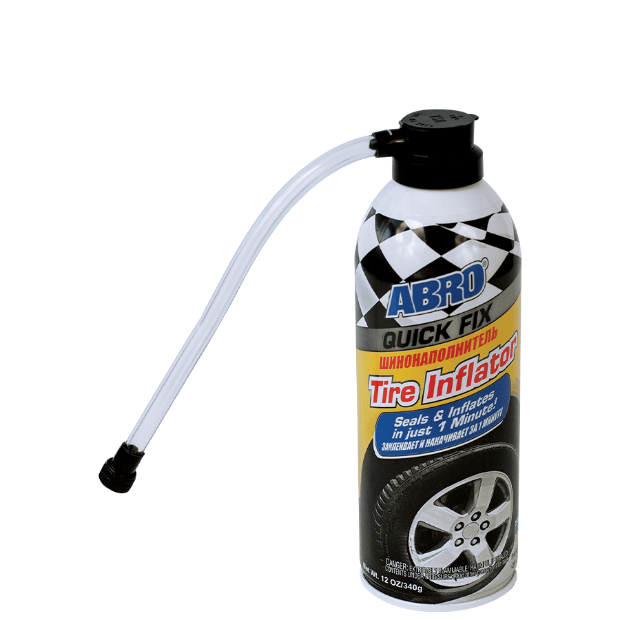 Quick Fix Tire Inflator ABRO