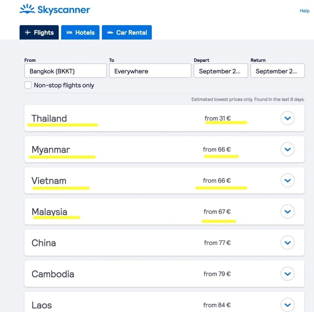 How to Find a Cheap International Flight 2020 A Broken Backpack