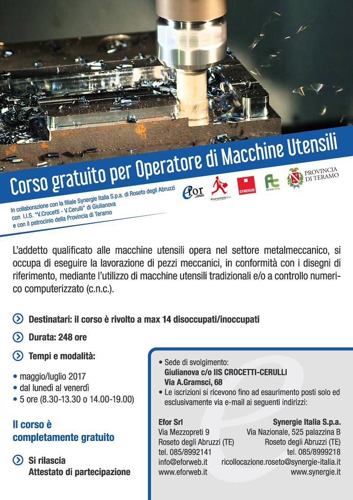 Corso Professionale Gratuito Per Operatori Di Macchine Utensili | Giulianova - Pubbliredazionali 1024_x_724_jpg