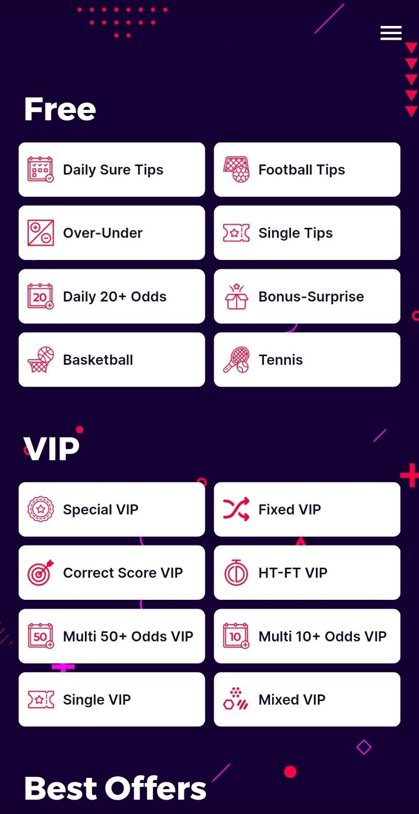 About Leader Bet VIP Correct Score Tips (Google Play version