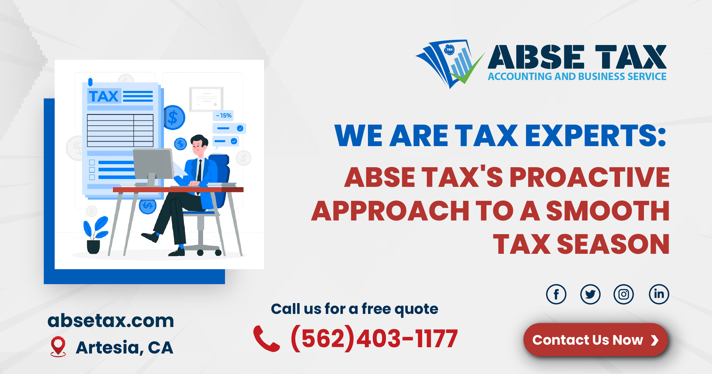 We Are Tax Experts ABSE Tax's Proactive Approach to a Smooth Tax