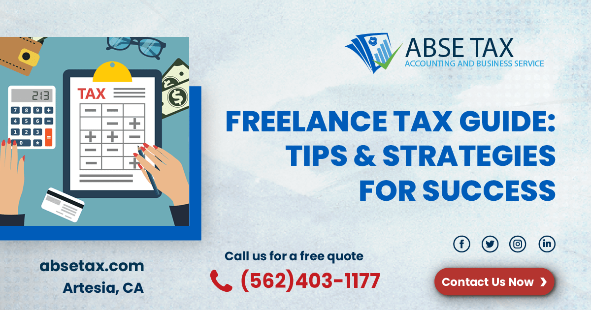 Freelancer Tax Guide Master Your Taxes & Save Money in 2024 Abse Tax