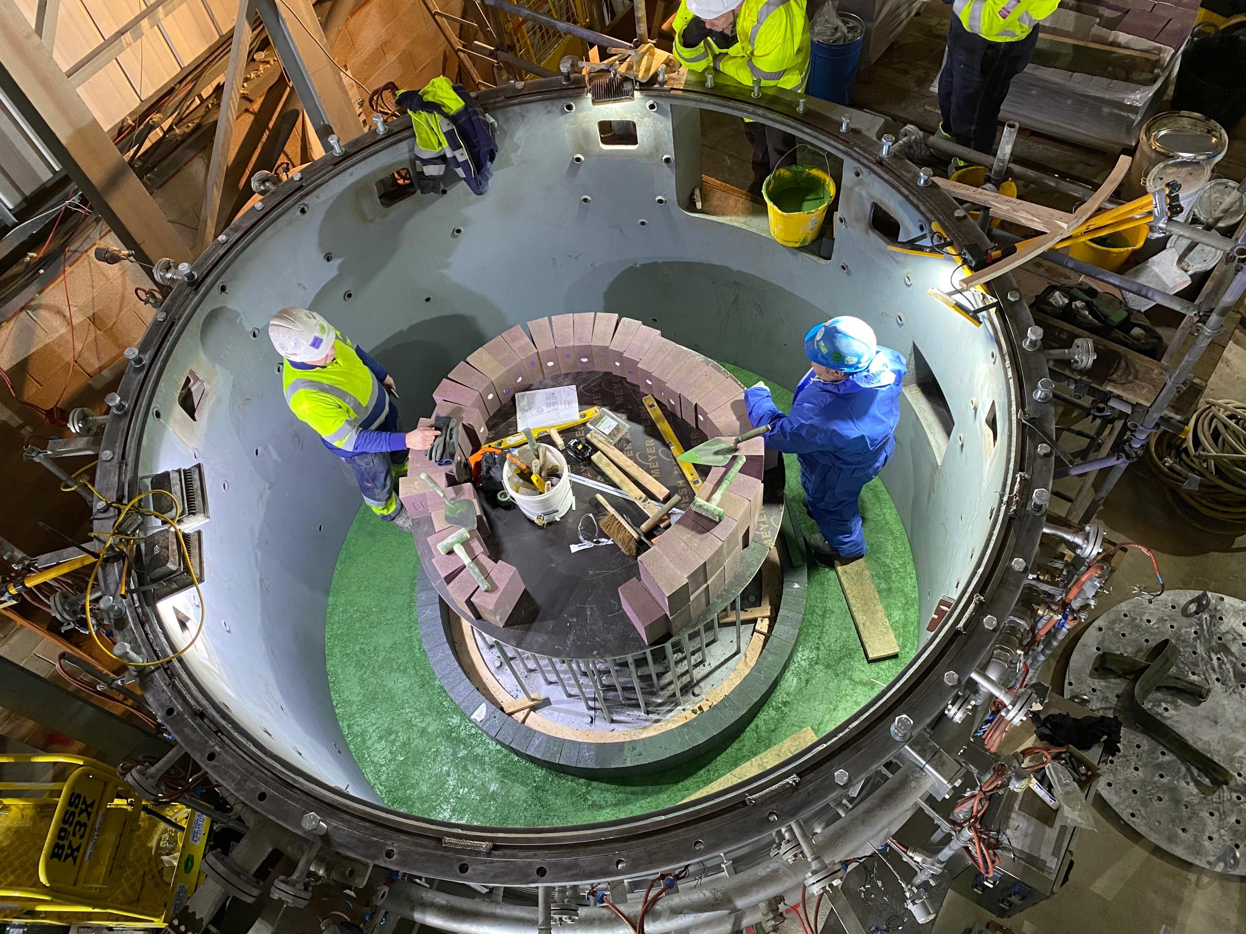 Work Start on Refractory Lining of Furnace Blog Advanced Biofuel