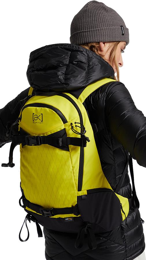 Burton [ak] Side Country Snowboard Backpack, 20L Cyber Yellow
