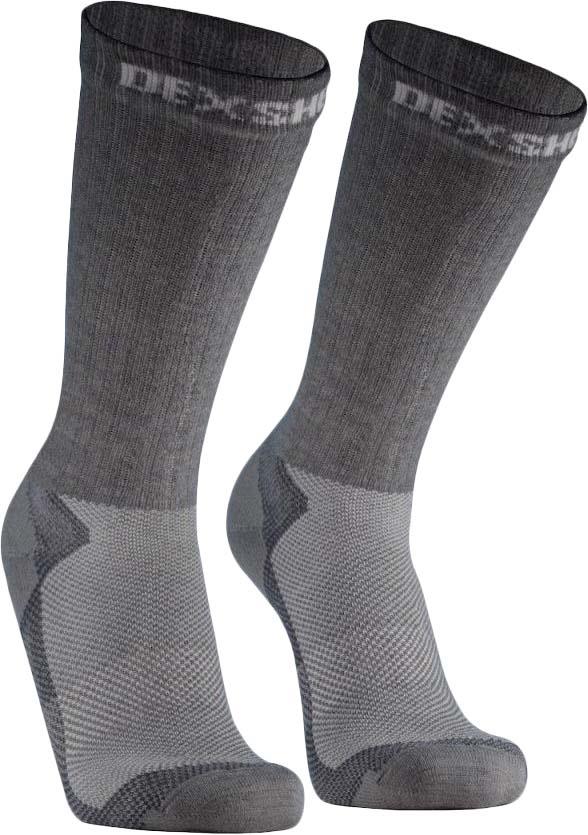 DexShell Terrain Walking Waterproof Socks, UK 1214 Heather Grey