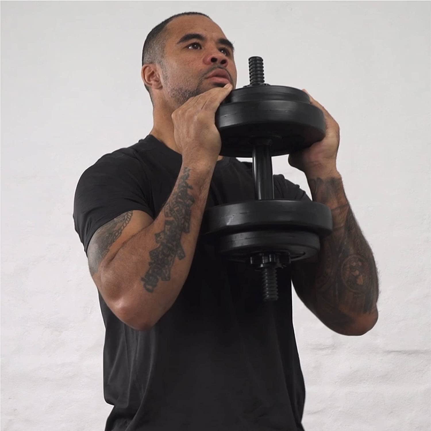 Phoenix Fitness Adjustable Dumbbell Weights Set AbsoluteSnow