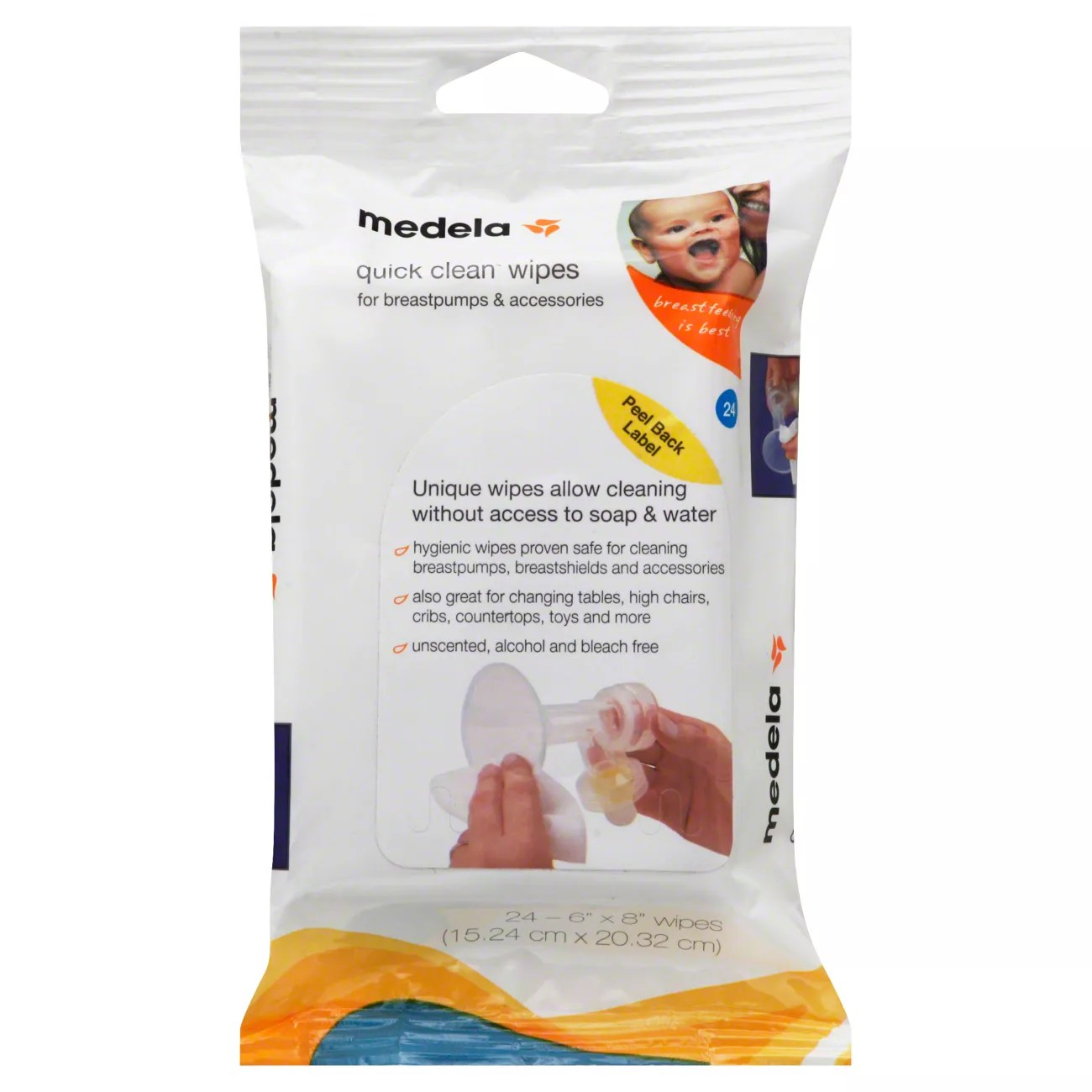 Breast Pump Quick Clean Wipes • Absolute Baby