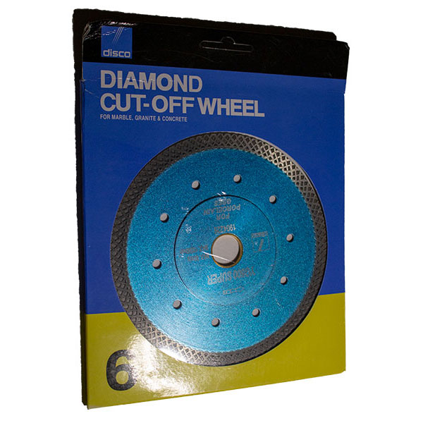 Disco YG500 Super Diamond Cut Off Wheel Absolute Black Diamond