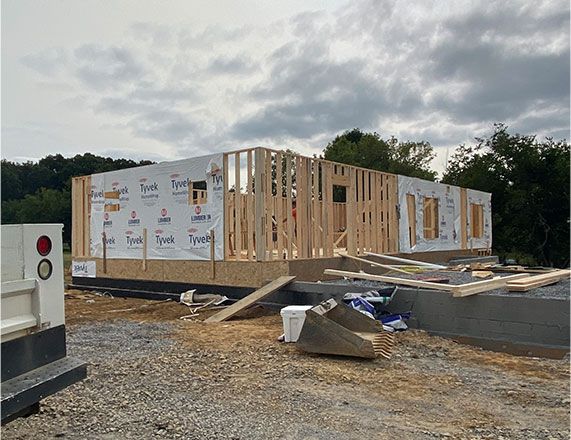 Framing for Homes in Christiansburg, VA Absolute Construction