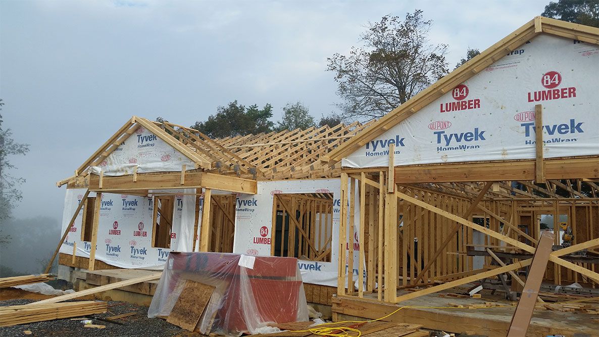 Framing for Homes in Christiansburg, VA Absolute Construction