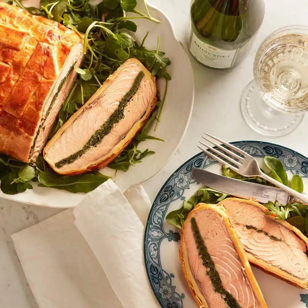 Recipe Fortnum's Salmon En Croute Absolutely Magazines