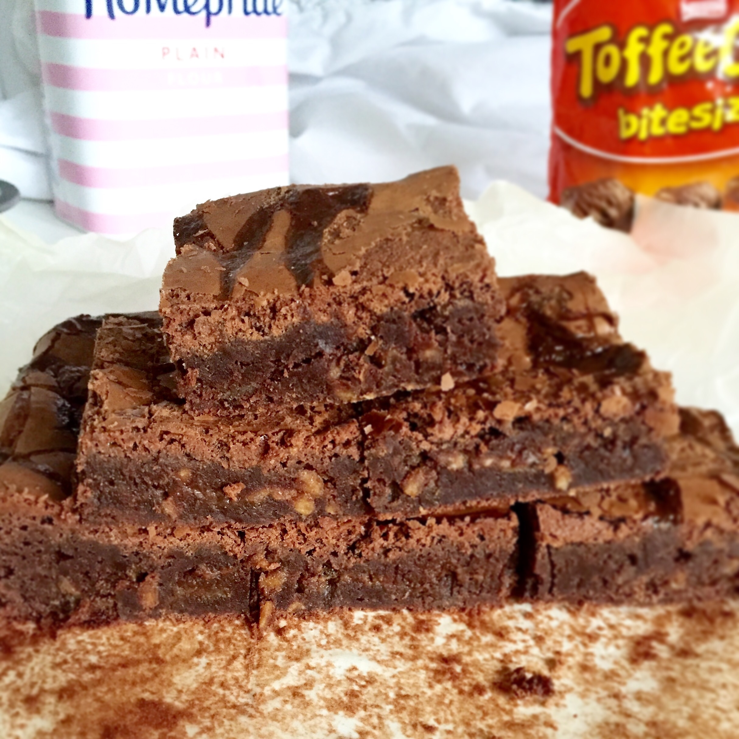 Toffee Crisp Brownies Absolutely Muffin