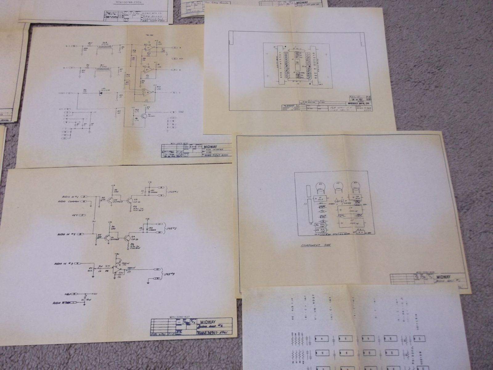 Wizard Of Wor Manual Schematic Set 1981 Bally Midway Shop Absolute