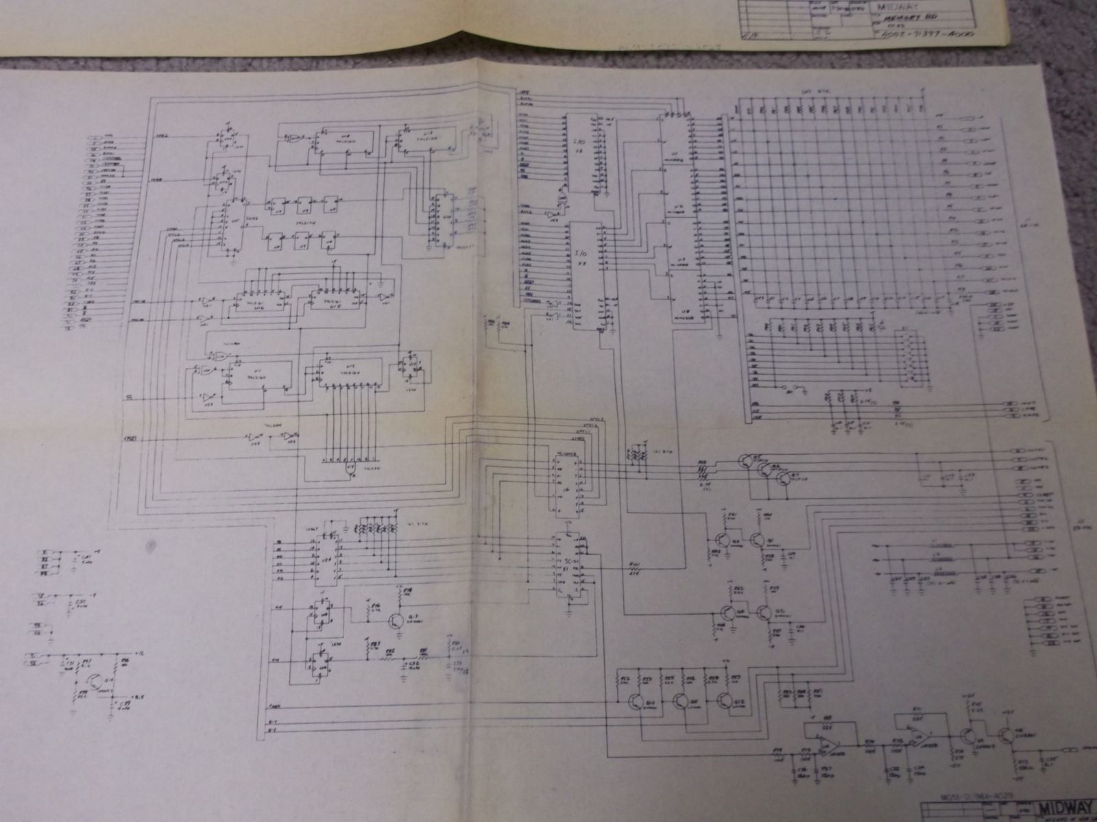 Wizard Of Wor Manual Schematic Set 1981 Bally Midway Shop Absolute