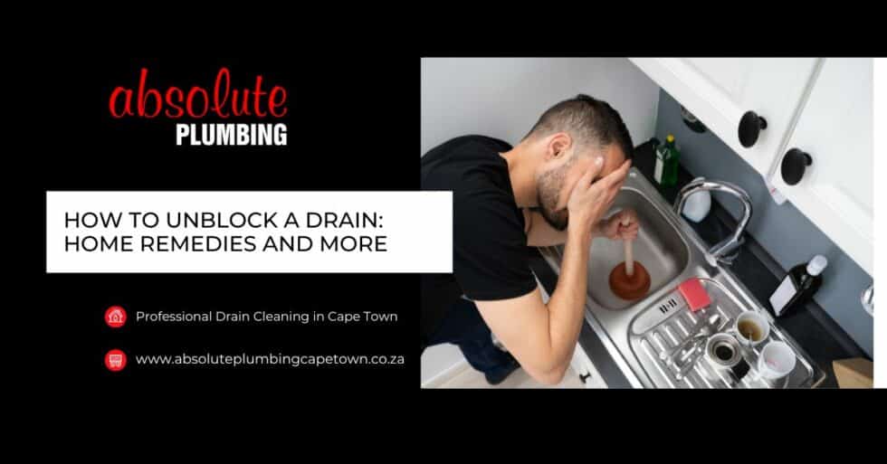 How to Unblock a Drain Home Remedies and More