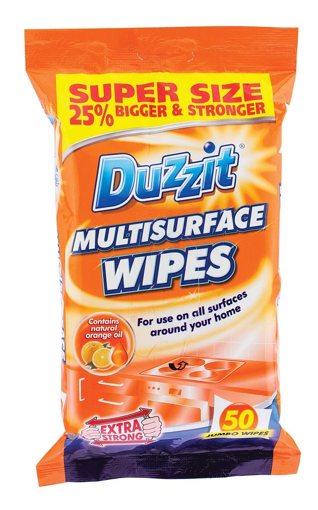 Multisurface Wipes (50) Absolute PPE Industrial