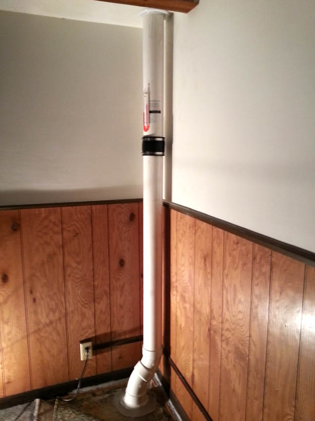 Sub slab depressurization radon system by Absolute Radon Safety