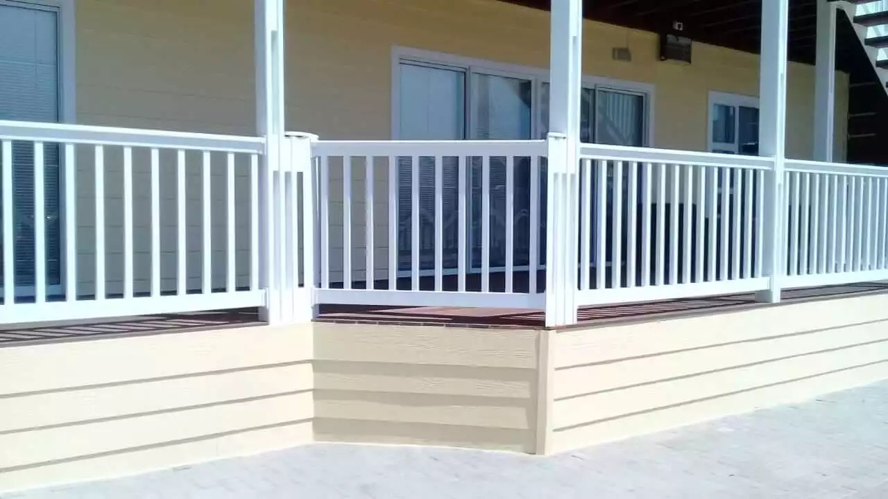 PVC Balustrade Fencing Absolut Fencing
