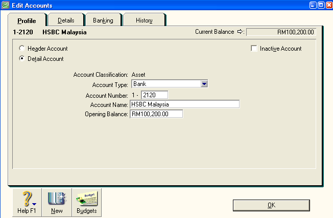Setting up Cheque and Credit Card Account ABSS Support