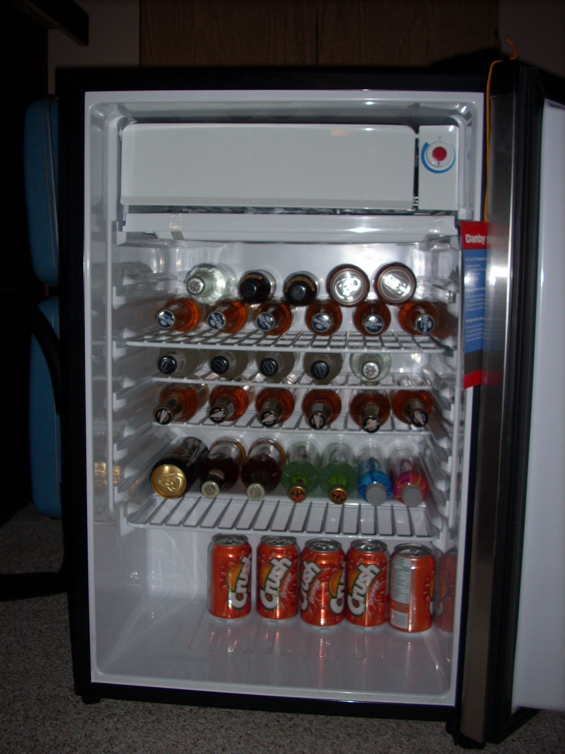 Absurdity Drinks In MiniFridge Full Shot