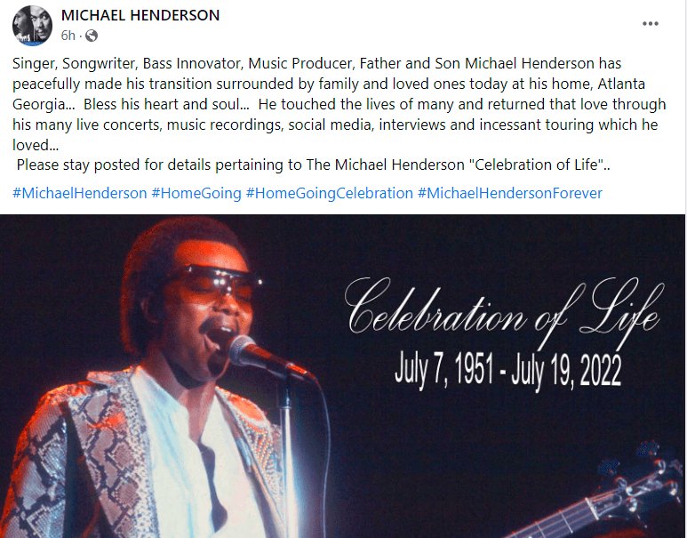 Michael Henderson Wife Was Michael Henderson Ever Married? ABTC