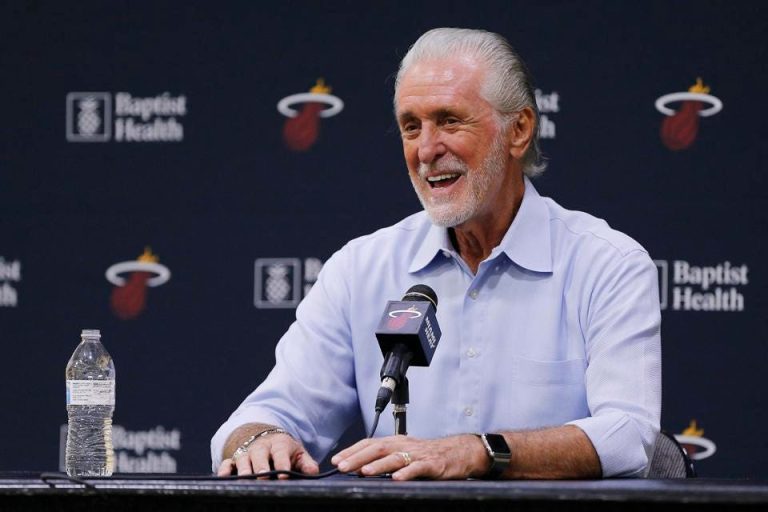 How long did Pat Riley coach the Lakers? ABTC