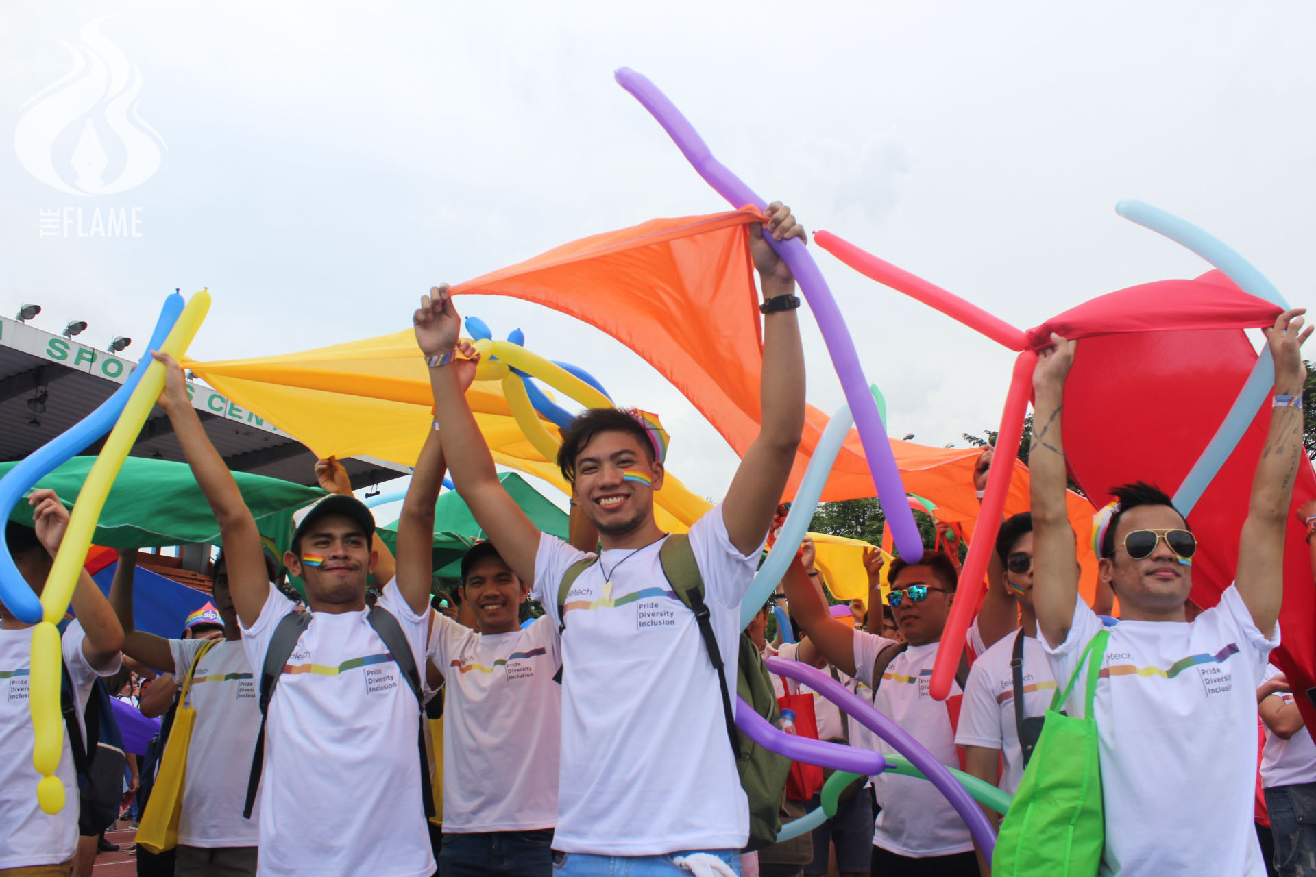 Rising up as one at the 24th Metro Manila Pride March The Flame