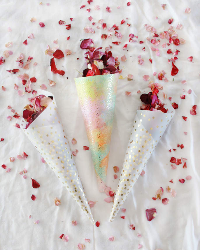 A Bubbly LifeHow To Make Flower Confetti A Bubbly Life