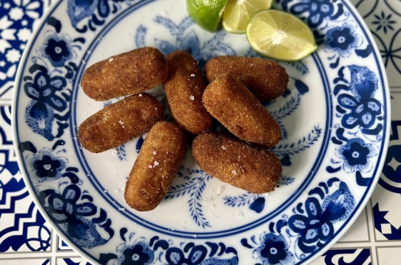 Croquetas de Jamon (Cuban Ham Croquettes) Abuela's Cuban Counter