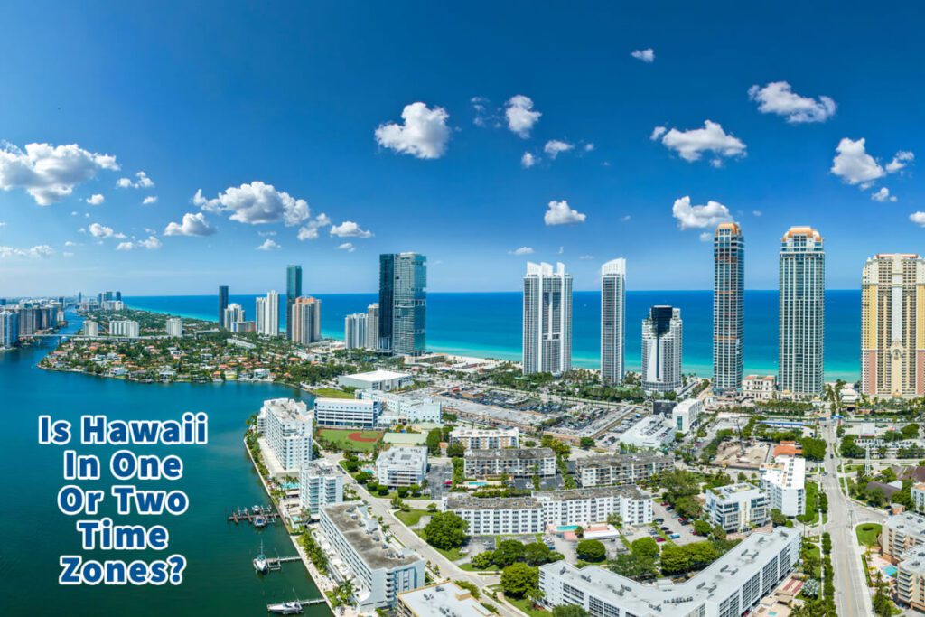 Is Hawaii In One Or Two Time Zones? A Bus On a Dusty Road