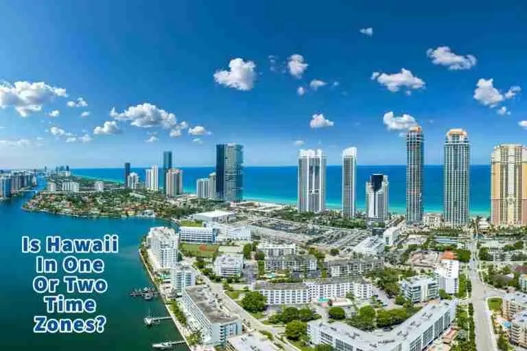 Is Hawaii In One Or Two Time Zones? A Bus On a Dusty Road