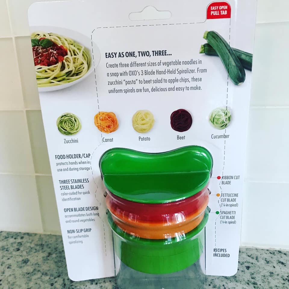 OXO Good Grips 3 blade Spiralizer A Busy Kitchen